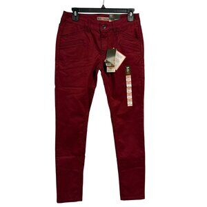 5.11 Tactical Women's Defender-Flex Maroon Pant Slim Fit Size 4‎ NWT